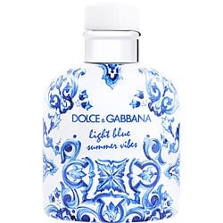 D & G Light Blue Summer Vibes EDT Spray 4.2 OZ Tester
