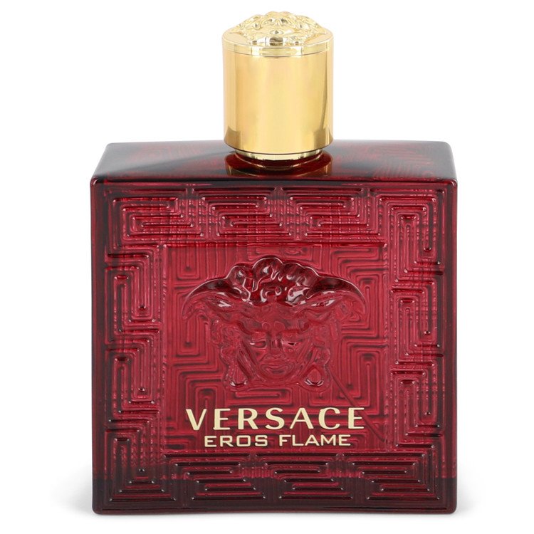 Versace Eros Flame Eau De Parfum Spray 3.4 Oz for Men (UNBOXED, Brand New) FINAL SALE!