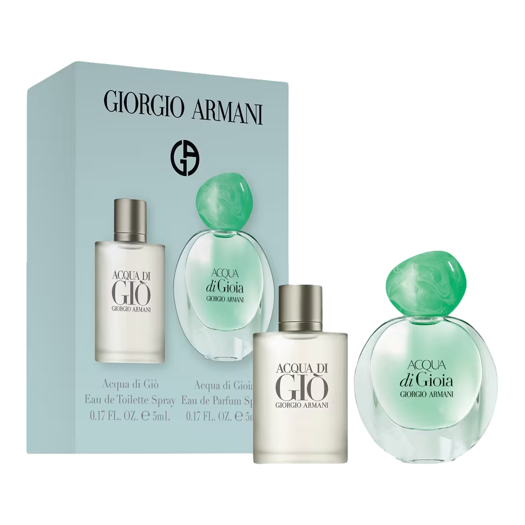 Giorgio Armani Must Haves Set, Acqua Di Gio, 0.17 Oz/5ml Minis