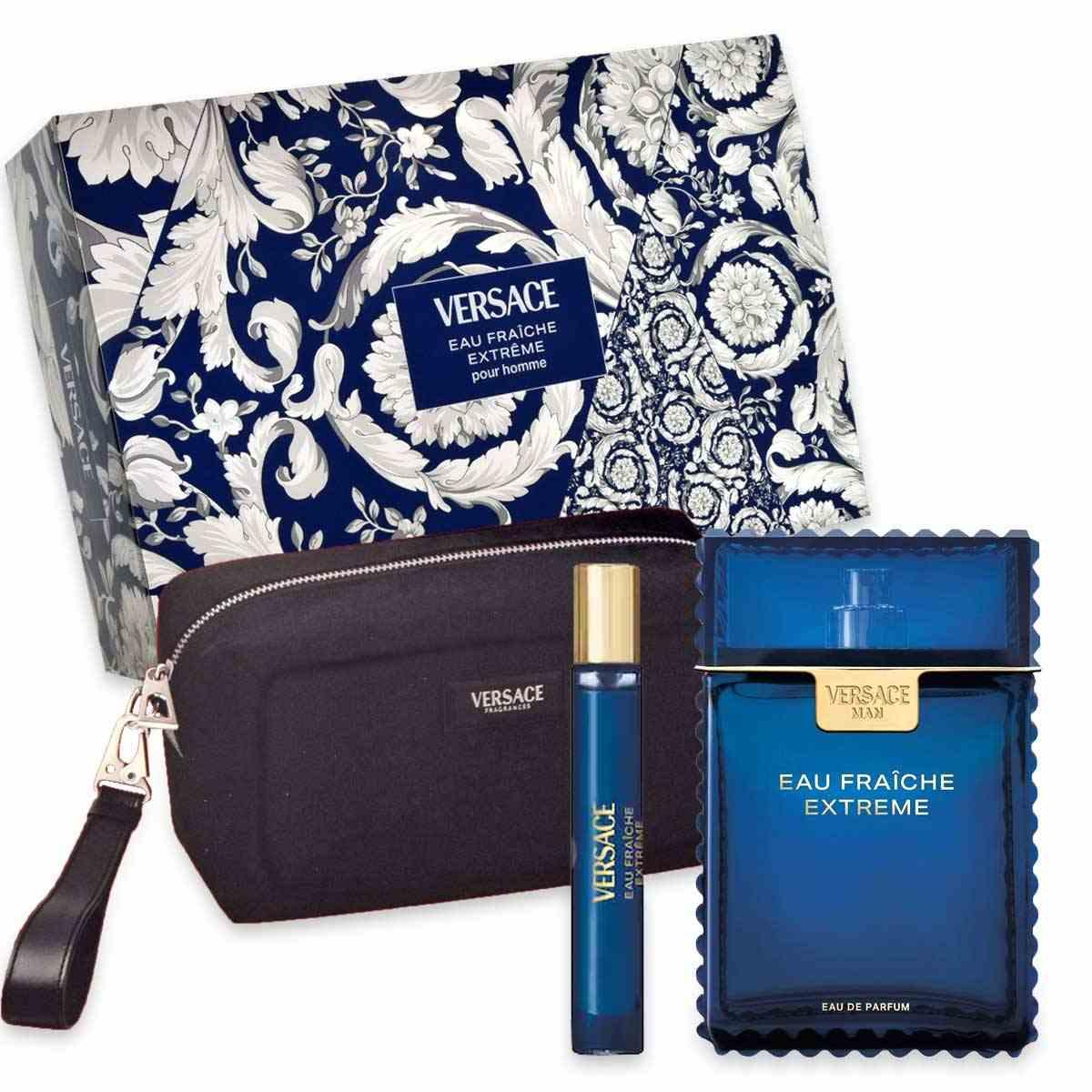 Versace Eau Fraiche Extreme Eau De Parfum 100ml/3.4 fl. oz. & 10ml/0.3 fl. oz.