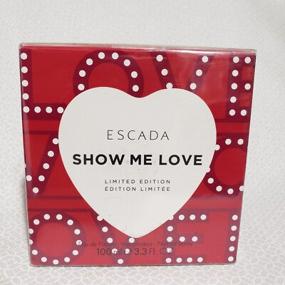Escada Show Me Love Eau De Parfum 3.4 Oz, 100ml Limited Edition
