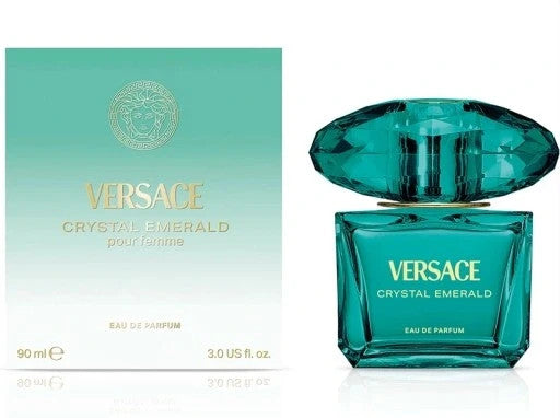 Versace Crystal Emerald Eau De Parfum 3 oz, 90ml Spray