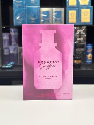 Michael Malul Sangria + Saffron by Michael Malul EAU DE PARFUM SPRAY 3.4 OZ/100ml for WOMEN