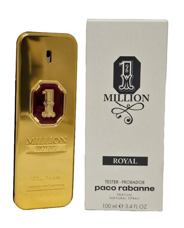 Paco Rabanne One Million Tester Men Eau de Toilette Spray 3.4 Oz