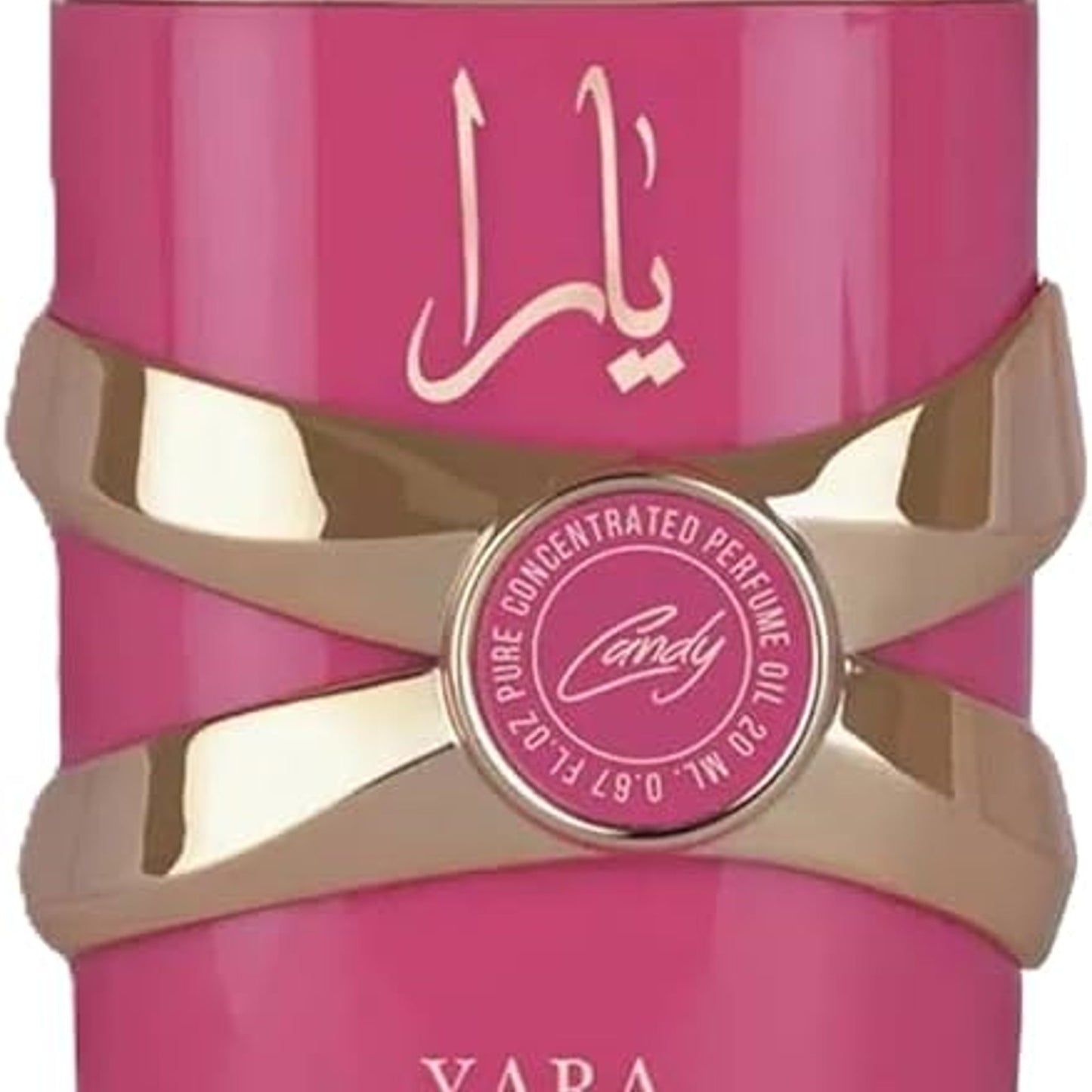 Lattafa Yara Candy Pure Concentrated Oil 0.67 Oz/20ml Pack of 1