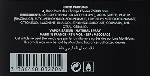 Montblanc Legend Cologne for Men, 1 Oz/30ml