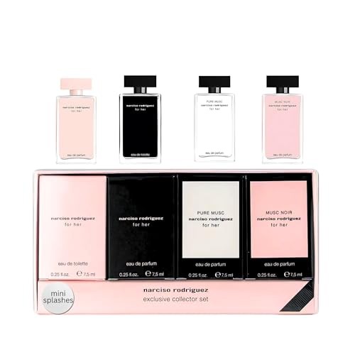 Narciso Rodriguez for Her Miniature Gift Set, Pack of 4