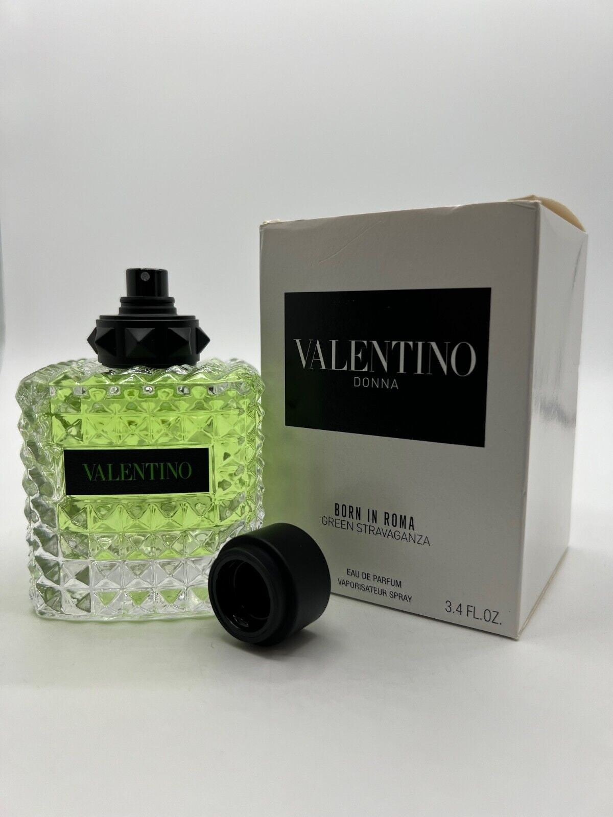 Valentino Donna Born In Roma Green Stravaganza EDP Spray 3.4 Oz Tester