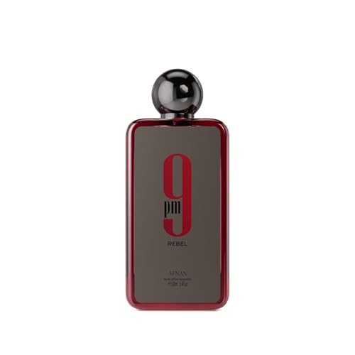 Afnan 9 Pm Rebel Eau de Parfum Spray 3.4 oz/100ml Pack of 1