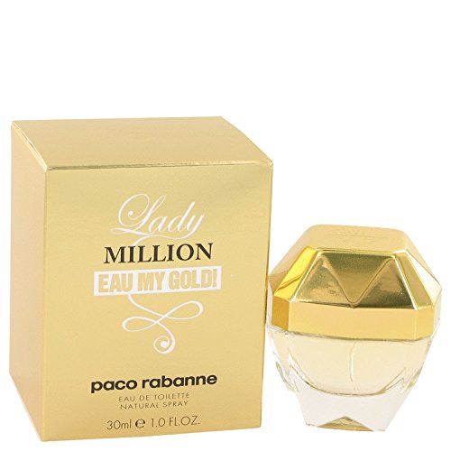 Paco Rabanne Lady Million Eau My Gold, Eau de Toilette, 30ml 1.0fl oz