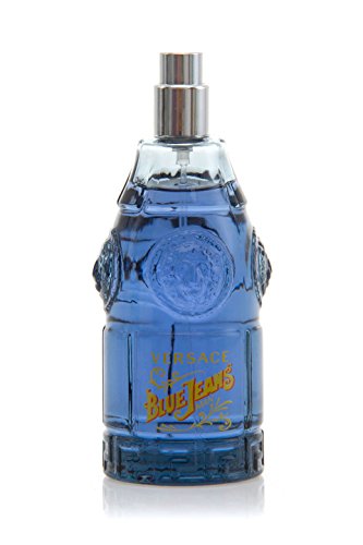 Versace Blue Jeans Eau De Toilette Spray, 2.5 Oz, TESTER
