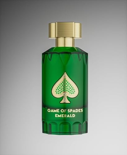 Jo Milano Game of Spades Emerald, Eau de Parfum, 100ml 3 Fl Oz,