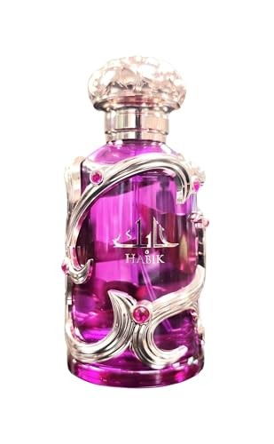 Lattafa Habik Eau de Parfum Spray, 3.4 Fl Oz/100ml Pack of 1