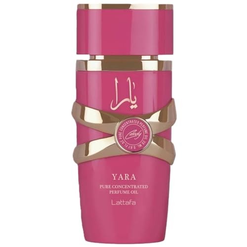 Lattafa Yara Candy Pure Concentrated Oil 0.67 Oz/20ml Pack of 1