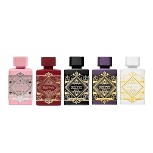 Lattafa Badee Al Oud Eau De Parfum Gift Set, 0.85 Fl Oz