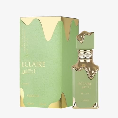 Lattafa Eclaire Pistache by Lattafa EAU DE PARFUM SPRAY 3.4 OZ/100ml for WOMEN