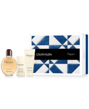 Calvin Klein Obsession for Men 3-Piece Set: EDT, Balm, Deodorant