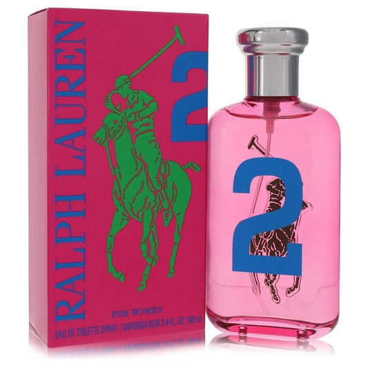 Ralph Lauren Big Pony Pink 2 Eau De Toilette 3.4 Oz
