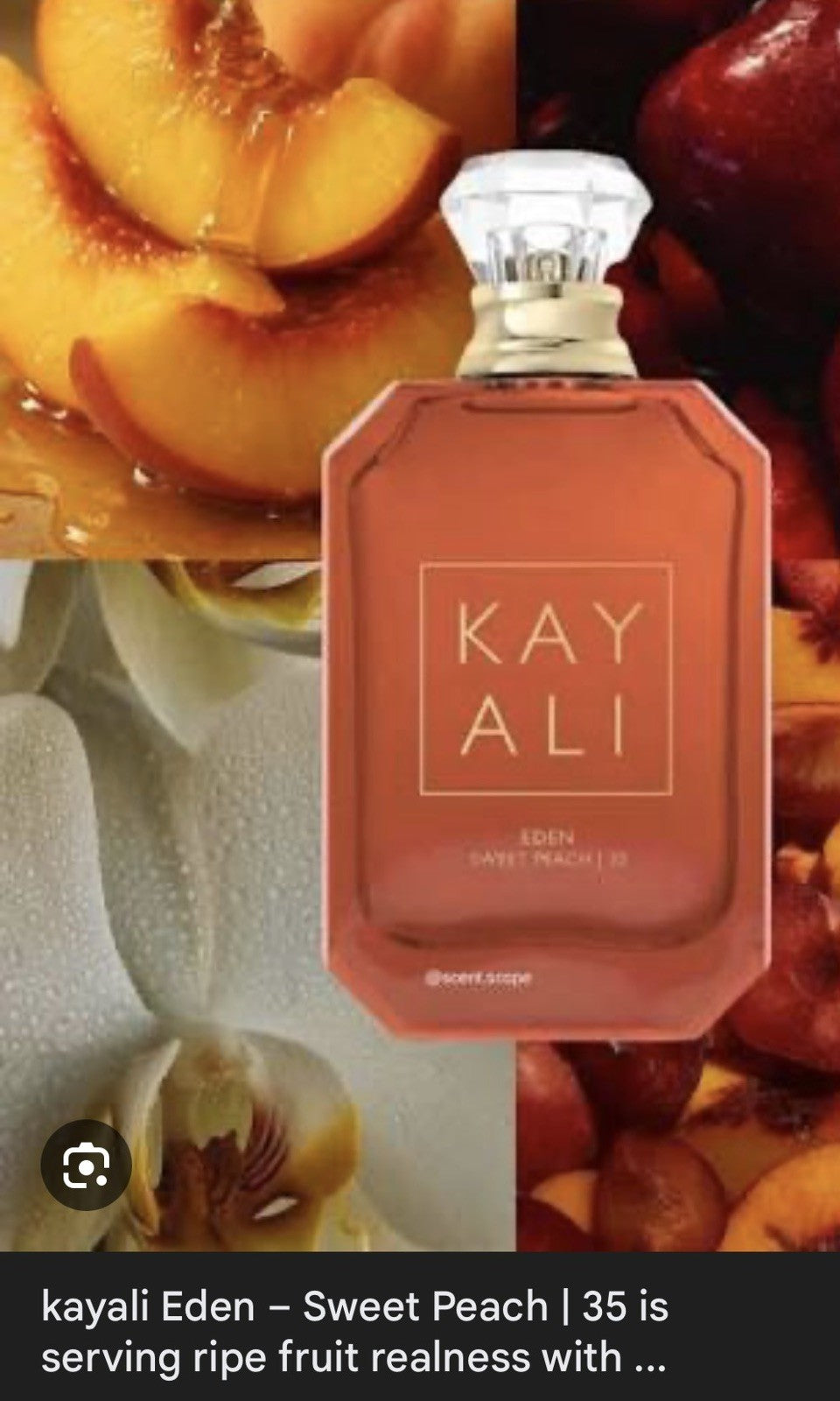 KAYALI Eden Sweet Peach 35 Eau De Parfum 1.7fl Oz/50ml