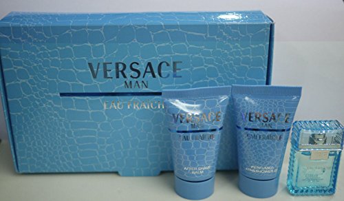 Versace Man Eau Fraiche EDT Mini Set 3pc for Men