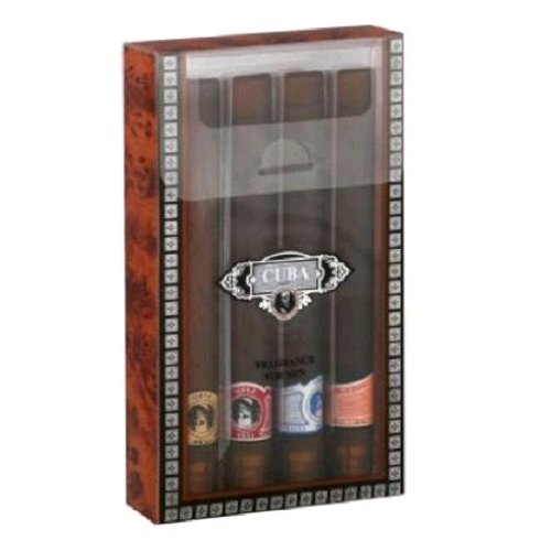 Cuba Variety Men's EDT Spray Variety Pack, 1.17 Oz Each