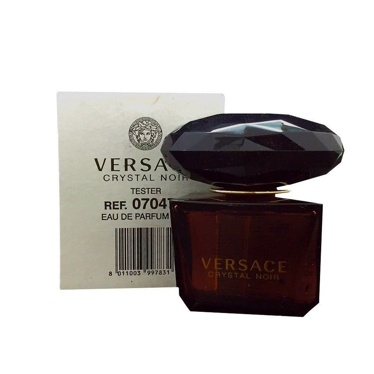 Versace Crystal Noir Eau de Parfum Spray 3 oz Tester,90ml