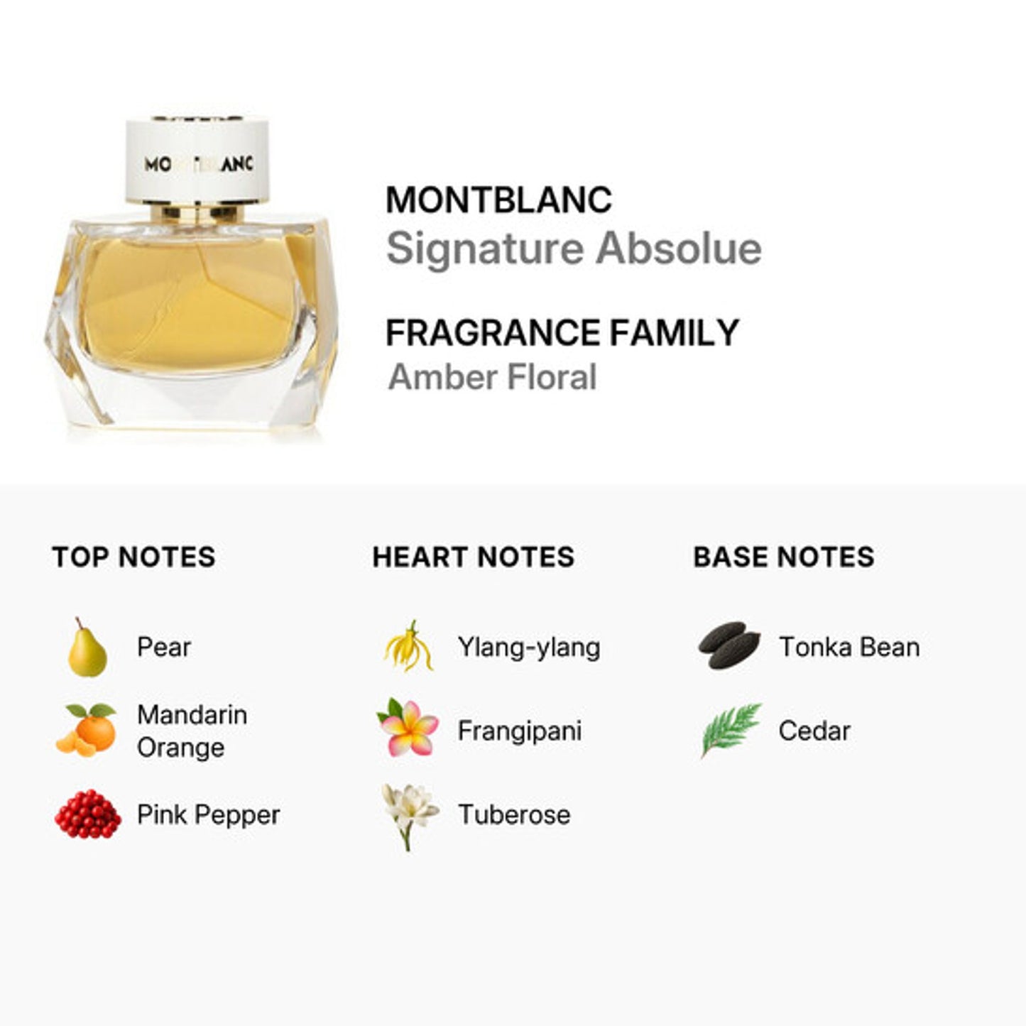 Mont Blanc Signature Absolue EDP Spray 1.7 OZ, 50ml