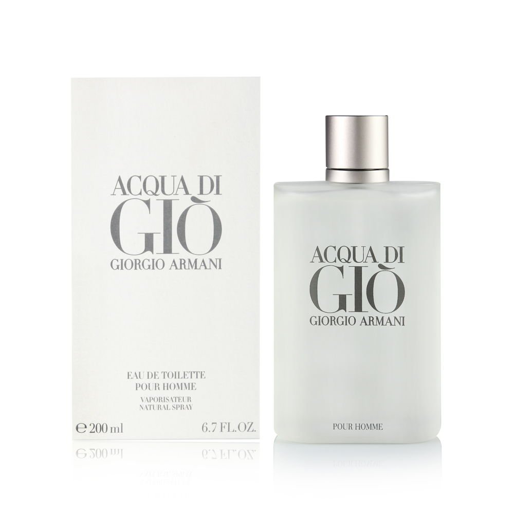 Giorgio Armani Beauty Acqua Di Gio Cologne for Men, Eau de Toilette, 200ml, 6.7 Oz