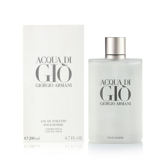 Giorgio Armani Beauty Acqua Di Gio Cologne for Men, Eau de Toilette, 200ml, 6.7 Oz