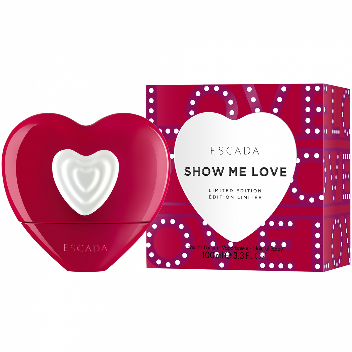 Escada Show Me Love Eau De Parfum 3.4 Oz, 100ml Limited Edition