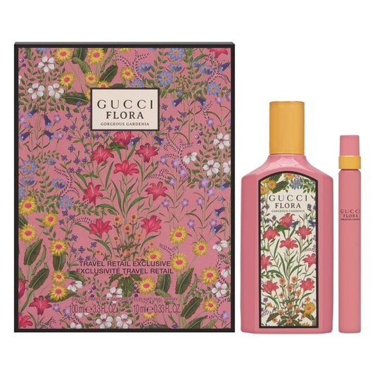Gucci Gardenia Gift Set 3.3 Fl Oz/100ml & 0.33 fl. oz./10ml Pack of 1