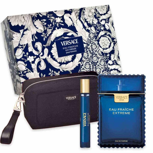 Versace Eau Fraiche Extreme Eau De Parfum 100ml/3.4 fl. oz. & 10ml/0.3 fl. oz.