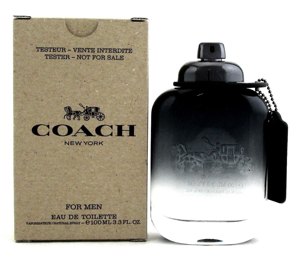 Coach for Men EDT Spray 3.3 Oz/100ml Tester
