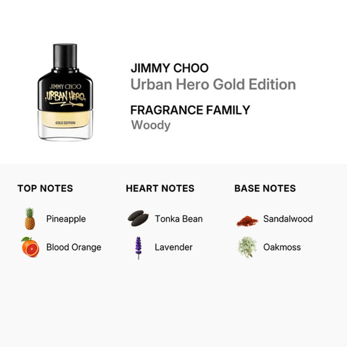 Jimmy Choo Urban Hero Gold EDP Spray 3.3 Oz, 100ml