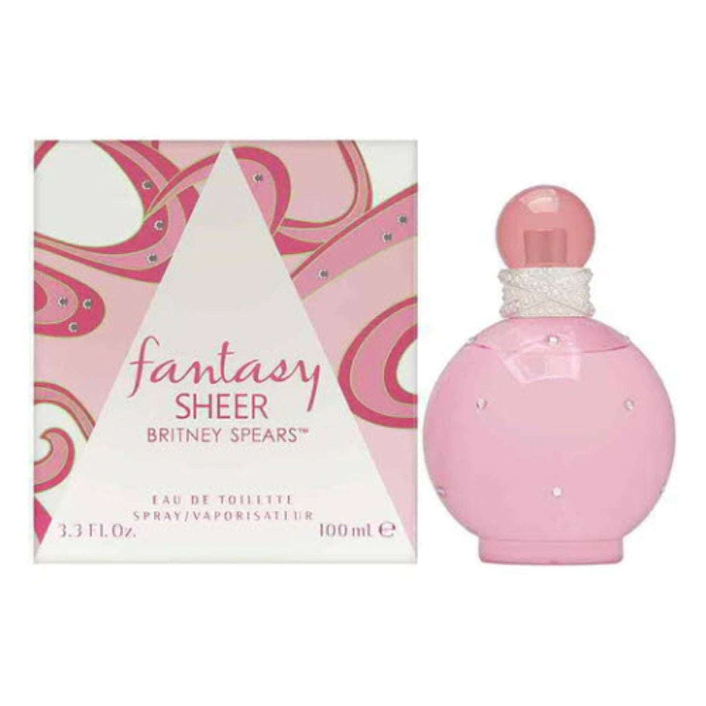 Fantasy Sheer Britney Spears EDT Spray 3.3 oz/100 ml for Women