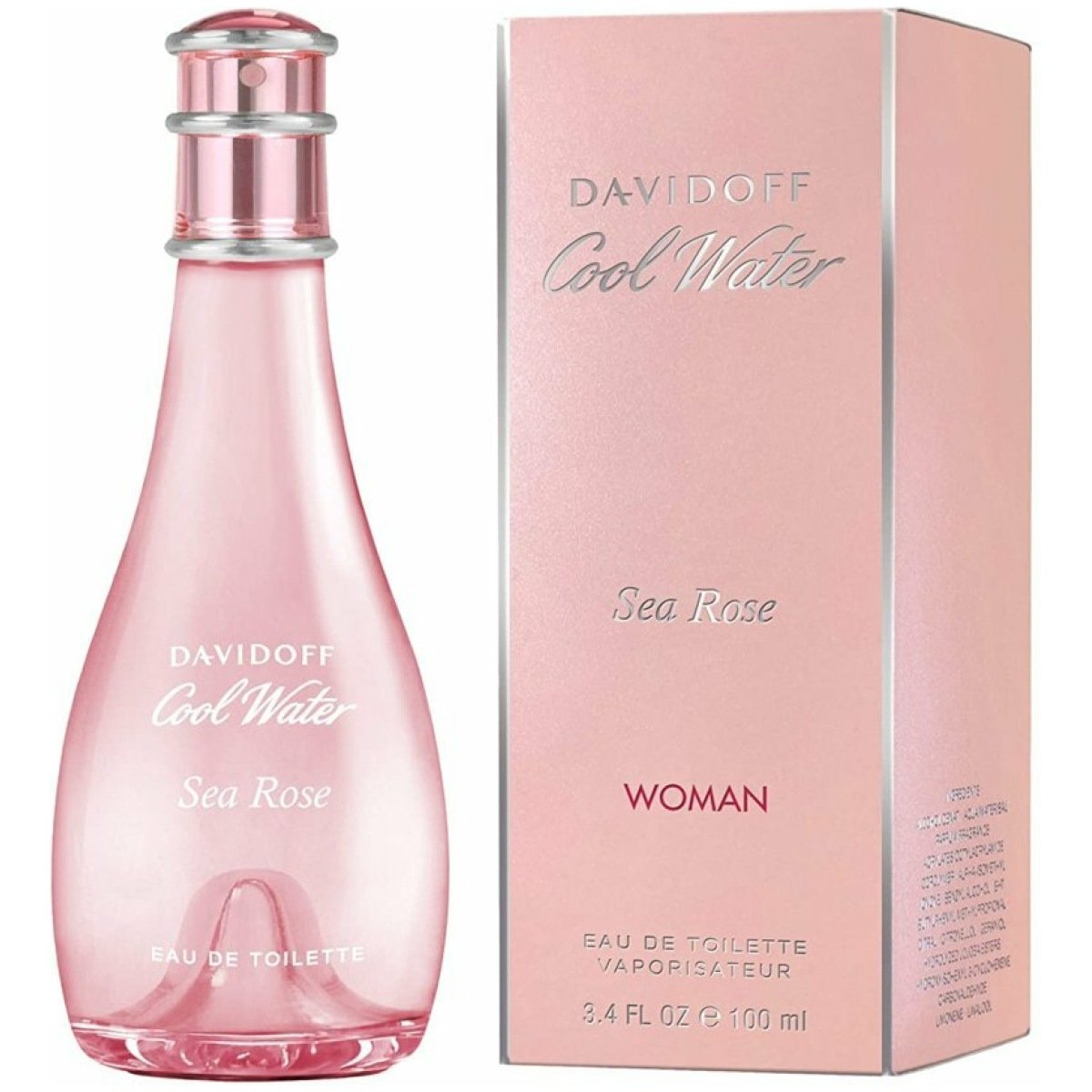 Cool Water Sea Rose by Davidoff EDT Spray 3.4 oz, 100ml