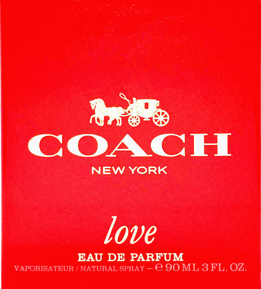 COACH Love Eau de Parfum, 90ml 3.0fl oz