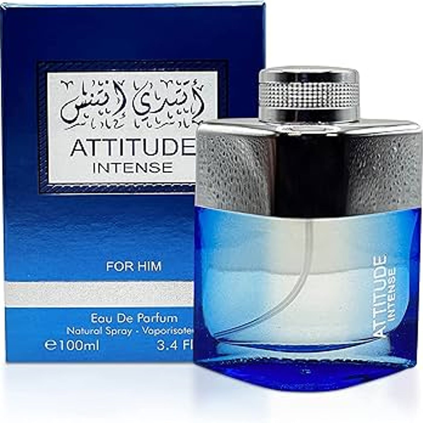 Macarena ATTITUDE INTENSE Men's EDP 3.4 Oz/100ml Pack of 1