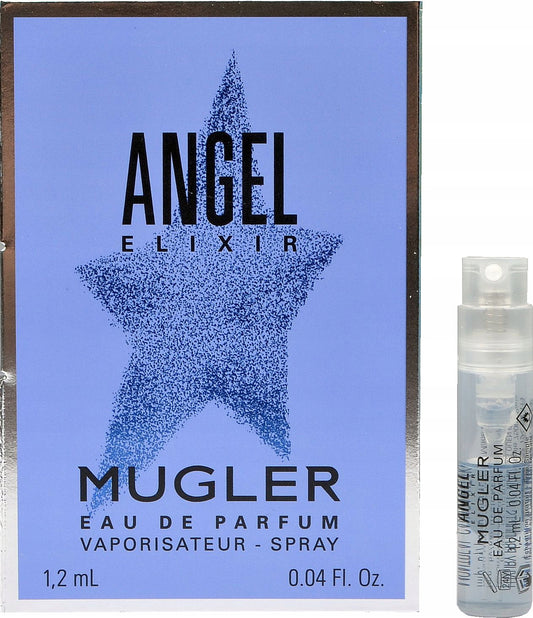 Angel Elixir by Thierry Mugler Eau De Parfum Spray Vial (SAMPLE BUNDLE 12) 1.2ml