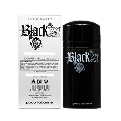 Paco Rabanne Black XS Men's Cologne 3.3 oz/100ml TESTER