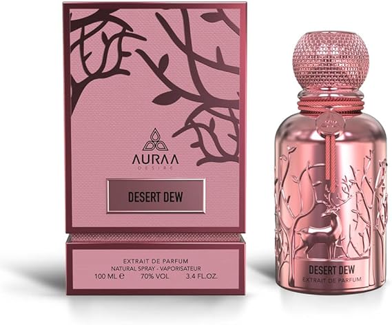 Auraa Desire Desert Dew 100ml Unisex Perfume, Extrait de Parfum
