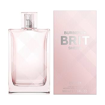 Burberry Brit Sheer for Her, Eau De Toilette, 100 ml, 3.4 FL Oz