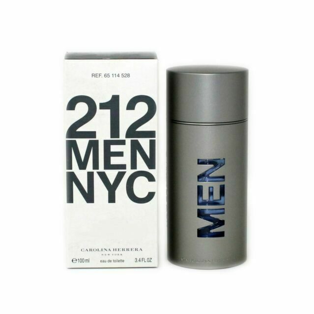 Carolina Herrera 212 Men Eau De Toilette 3.4 Oz