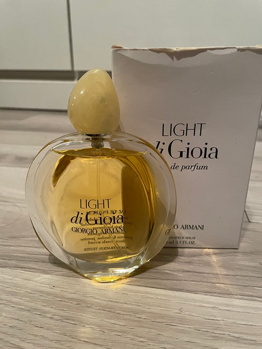 Giorgio Armani Light Di Gioia 3.4 Oz/100ml Edp Spray Tester