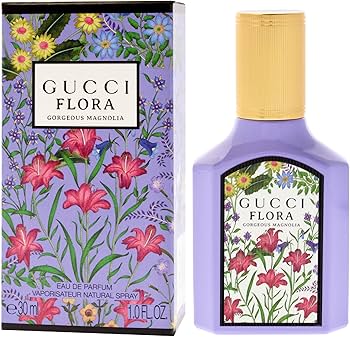 Gucci Flora Gorgeous Magnolia Eau de Parfum Spray 1 oz, 30ml
