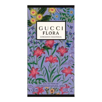 Gucci Flora Gorgeous Magnolia Eau de Parfum Spray 1 oz, 30ml