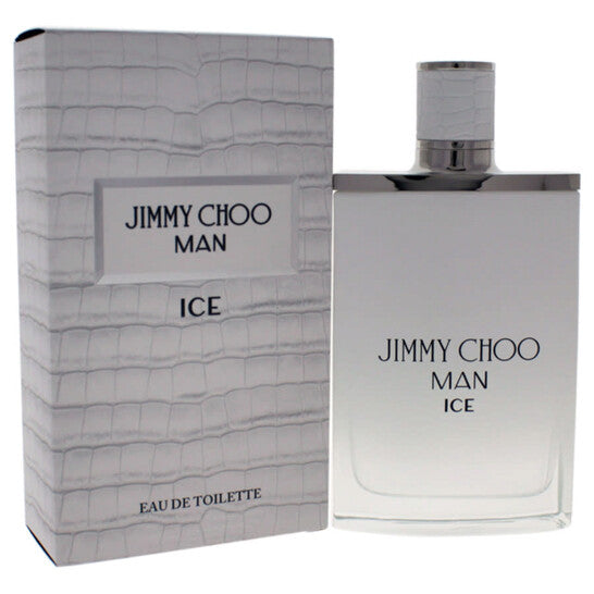 Jimmy Choo Ice Eau De Toilette Spray for Men, 3.4fl oz 100ml
