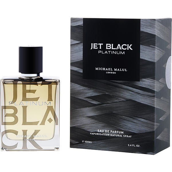 Michael Malul Jet Black Platinum 3.4 Oz Eau De Parfum Spray