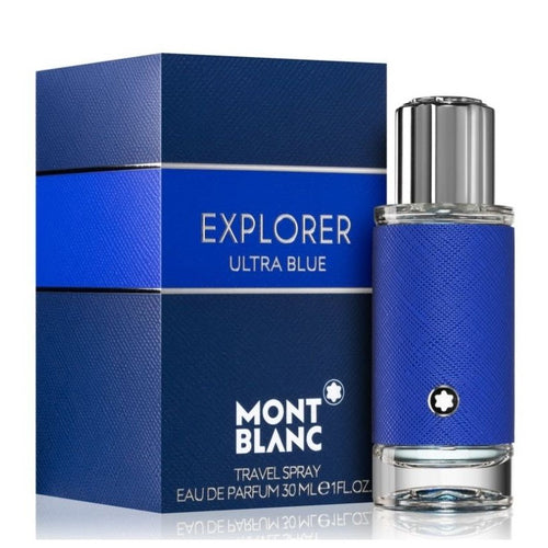 Montblanc Explorer Ultra Blue Eau De Parfum 30ml Travel Spray