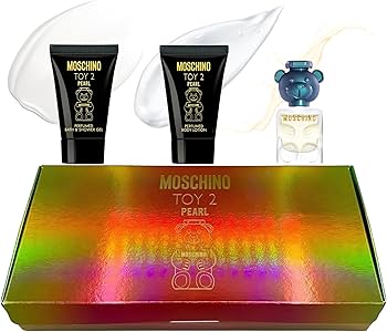 Moschino Toy 2 Pearl Mini Fragrance Set - 3 Piece Unisex, 0.8 fl. oz./25ml, 0.8 fl. oz./25ml & 0.17 fl. oz./5ml